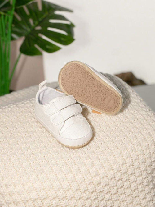 Baby Double Strap Leather Flats
