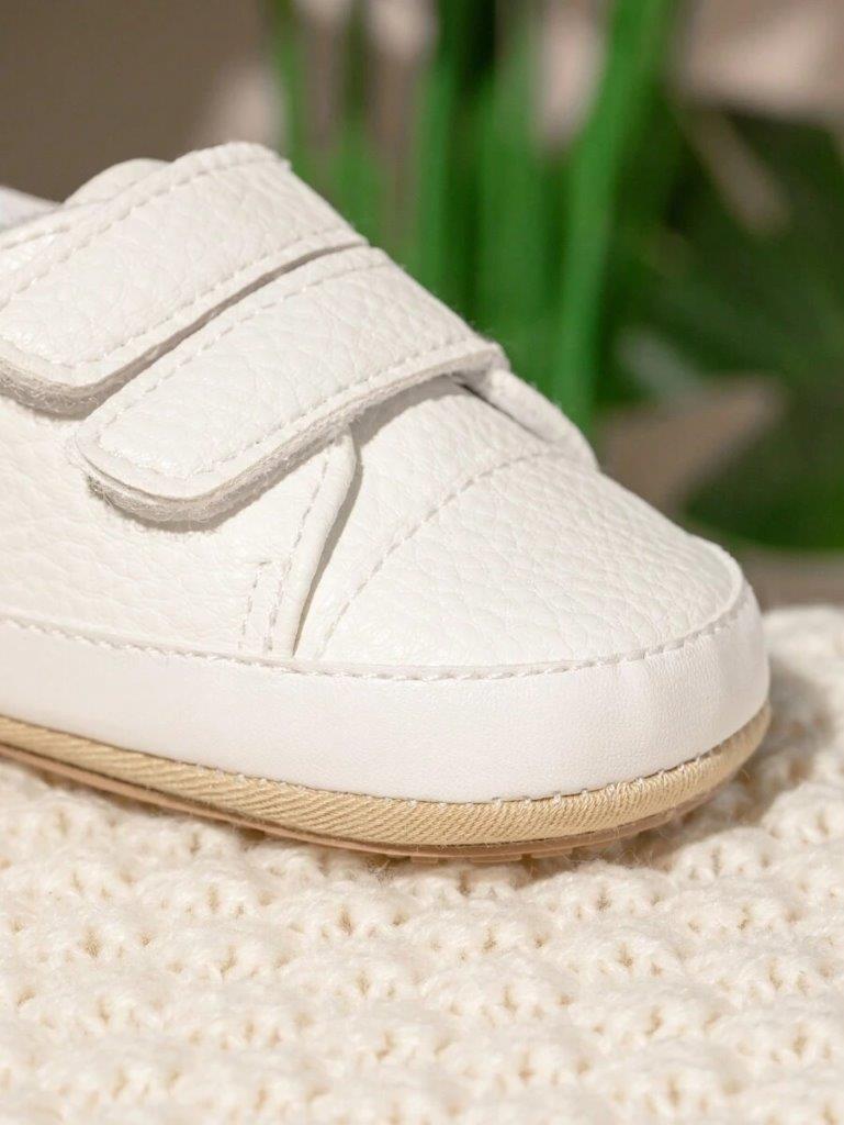 Baby Double Strap Leather Flats