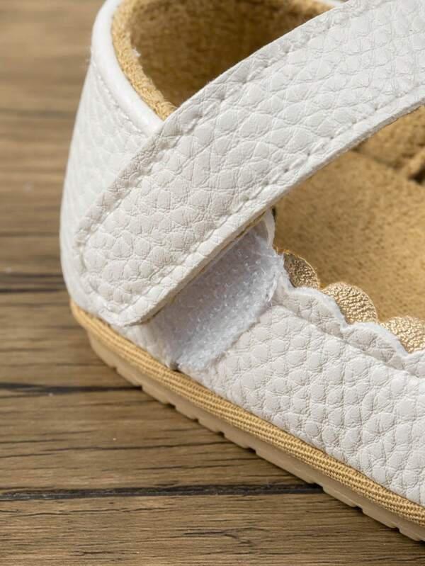 Baby Mary Jane White Flats