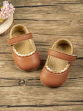 Baby Mary Jane Brown Flats