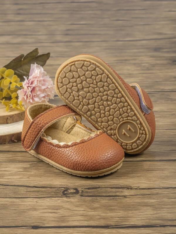 Baby Mary Jane Brown Flats