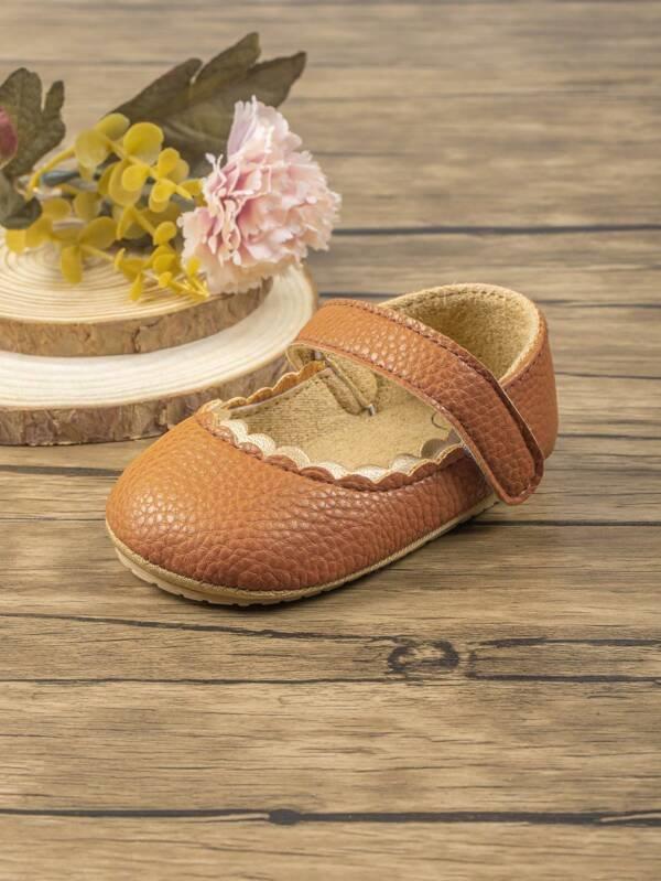 Baby Mary Jane Brown Flats