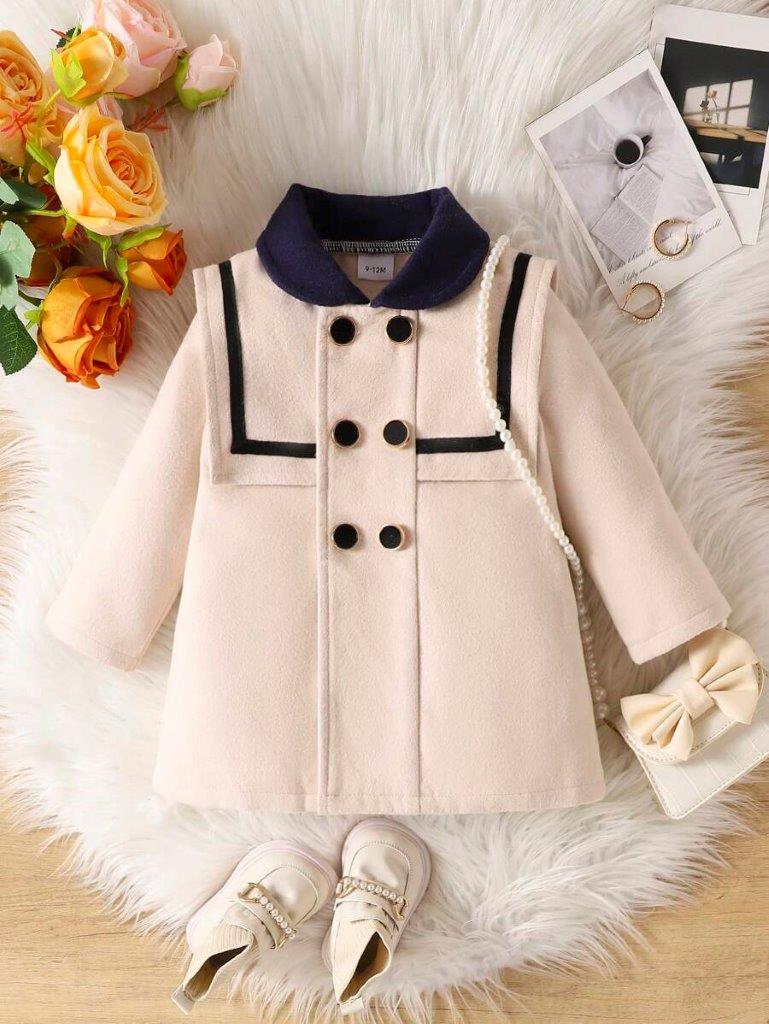 Baby Double Button Winter Coat