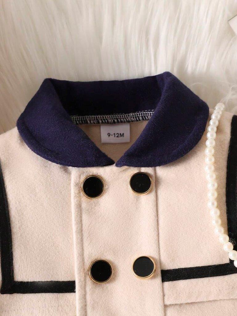 Baby Double Button Winter Coat