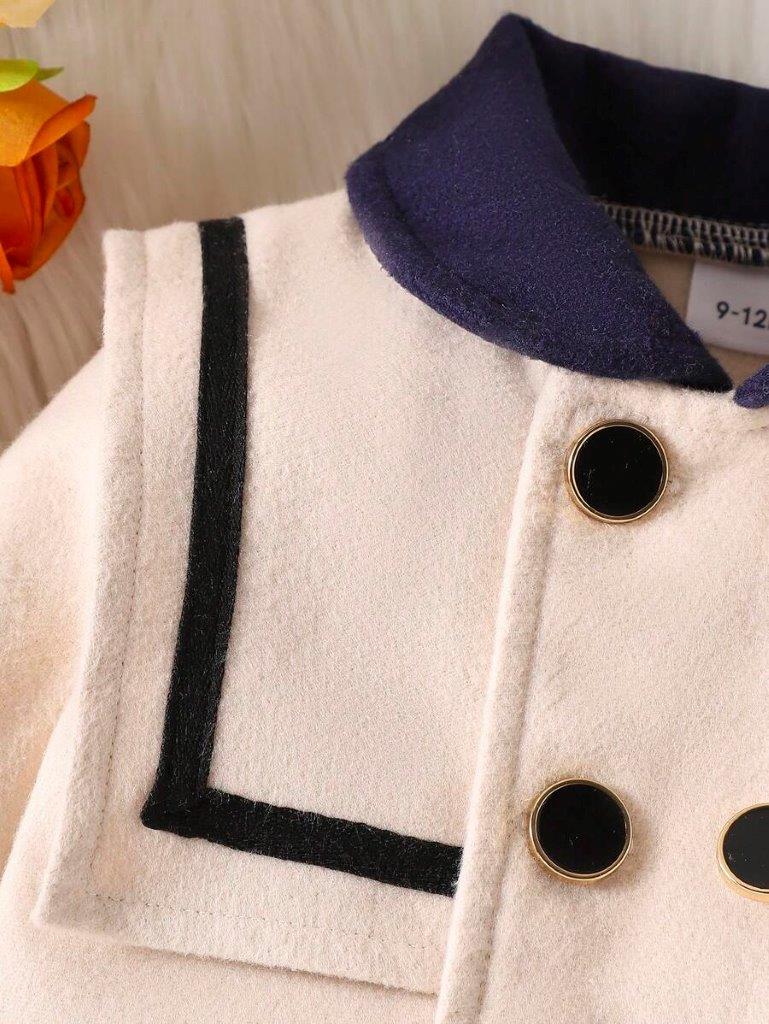 Baby Double Button Winter Coat
