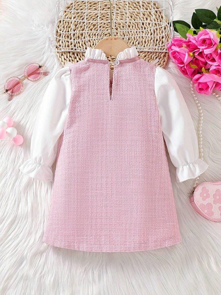 Baby Elegant Frilled Bow Dress