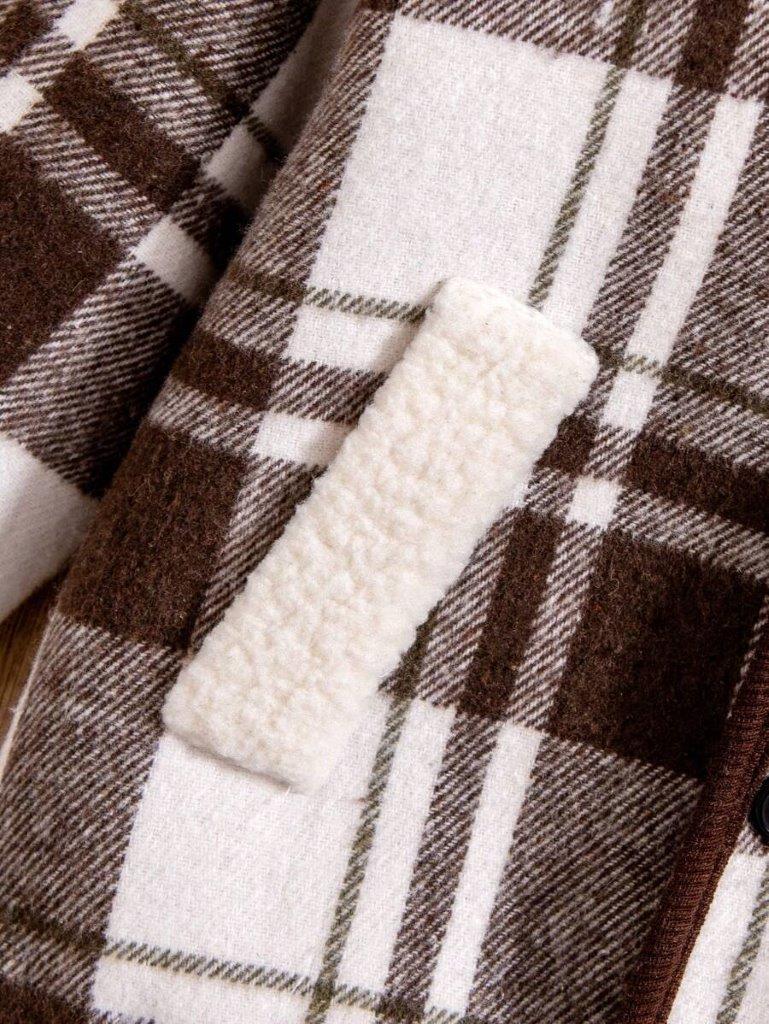 Toddler Boys Plaid Jacket