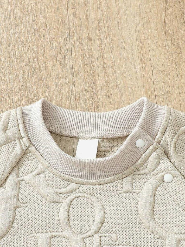 Baby Patterned Jumpsuit Apricot