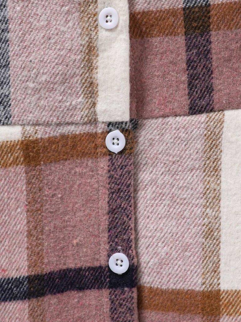 Toddler Girls Plaid Double Bow Dress