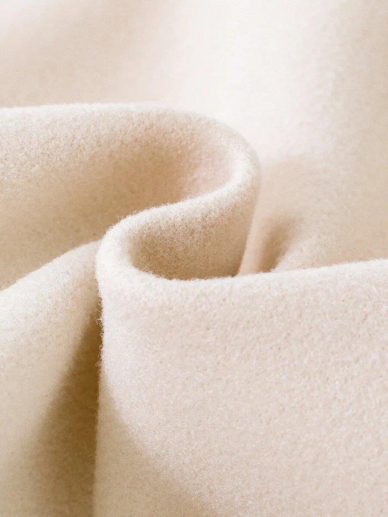 Toddler Girls Beige Cape Shawl Coat