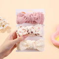 Baby 3 Piece Bowknot Headband Set Mix 1