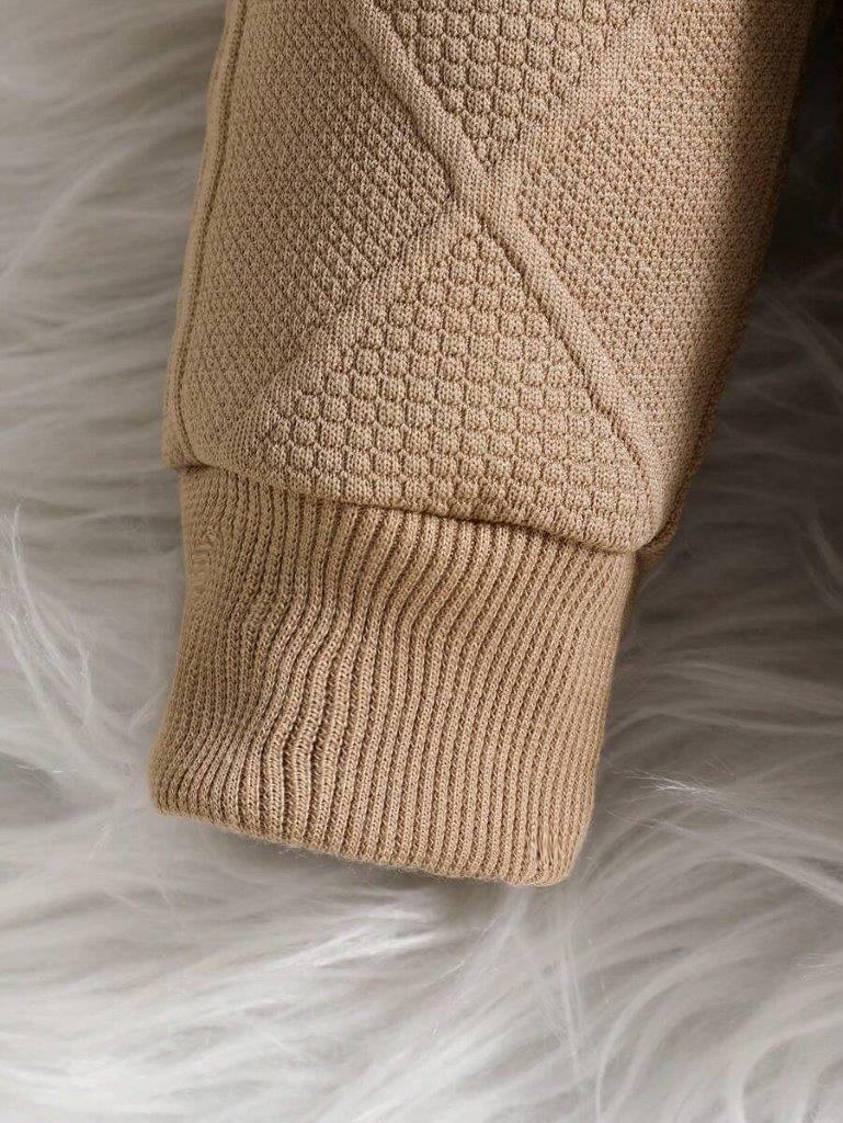 Baby Button Sweatshirt Khaki