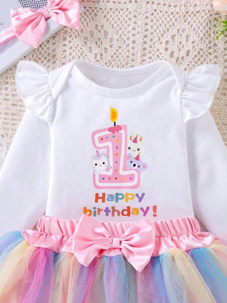 Baby Character One Year Old Birthday Set