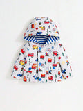 Baby Car Pattern Hoodie Jacket