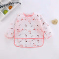 Baby Animal Print Bib Pink