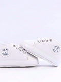 Baby White Teddy Sneakers