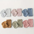 Baby Knee Protector Pads With Non-Slip Socks Set Select Colour