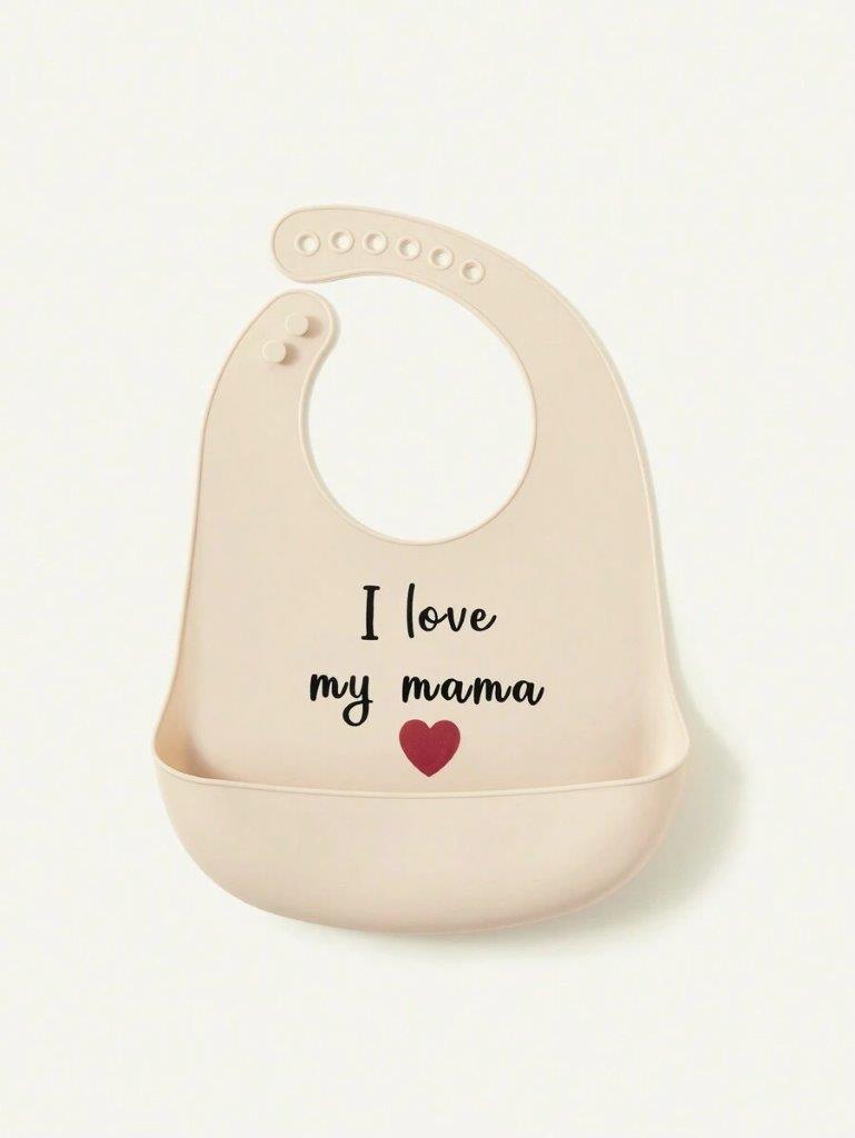 Baby 2 Piece Silicone Bib Set