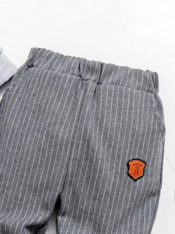 Baby Stylish Pocket Pullover And Pants Set