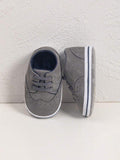 Baby Grey Pattern Shoes
