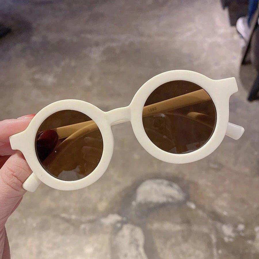 Kids Unisex Sunglasses White