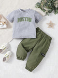 Baby Boston Tee And Pants Set