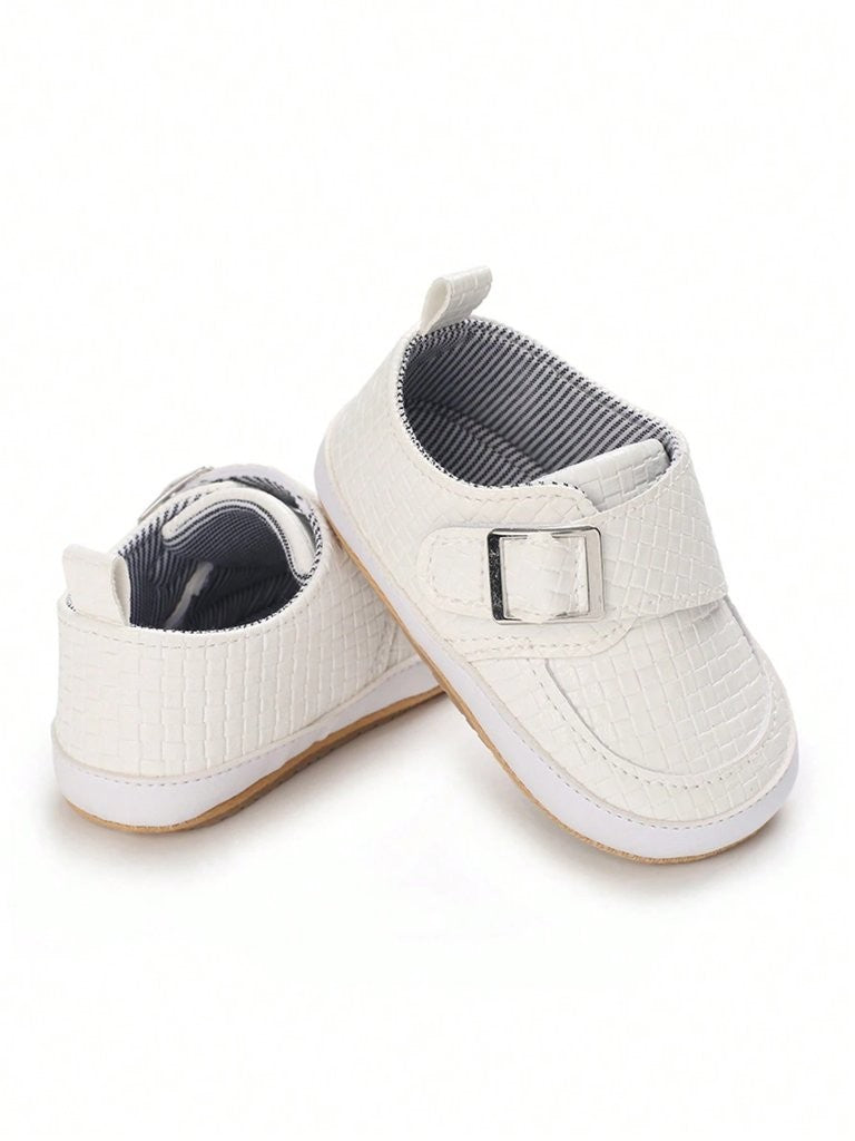 Baby Side Buckle Strap Slip On Shoes