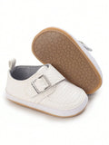 Baby Side Buckle Strap Slip On Shoes