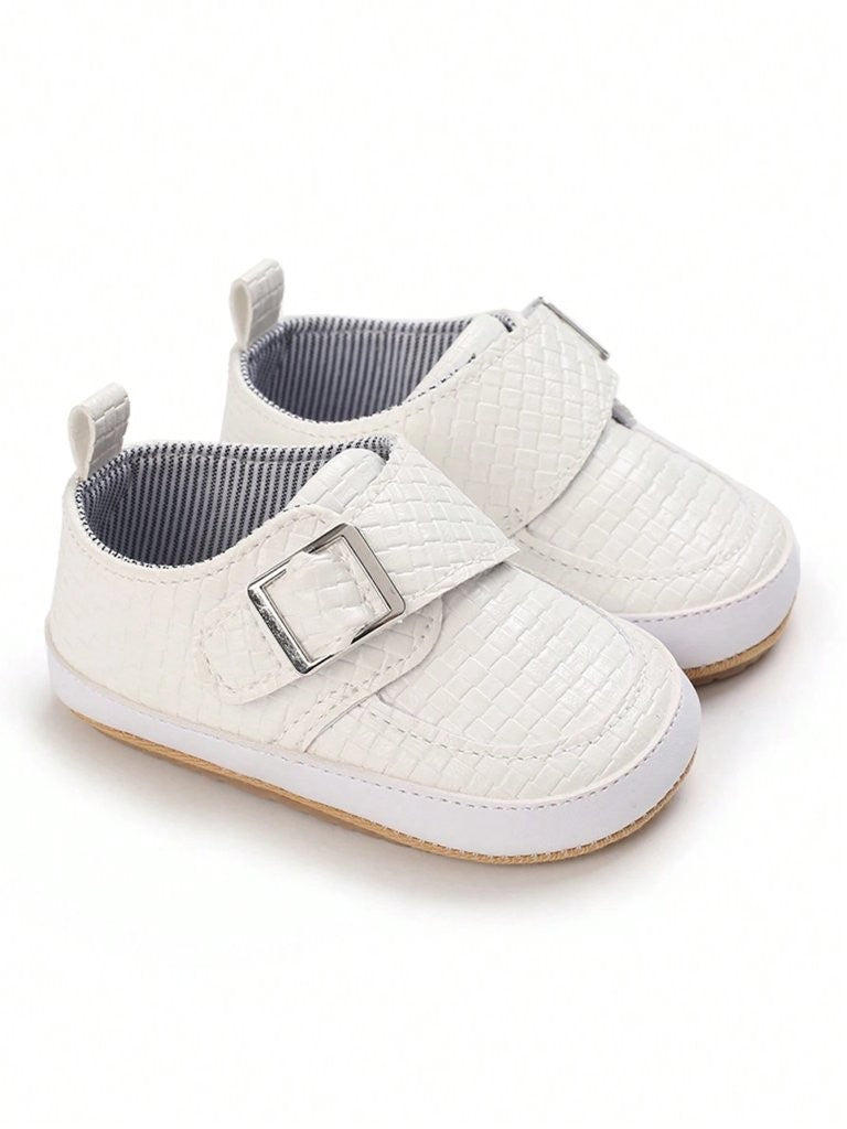 Baby Side Buckle Strap Slip On Shoes