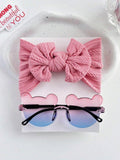 Kids Character Sunglasses With Headband Set