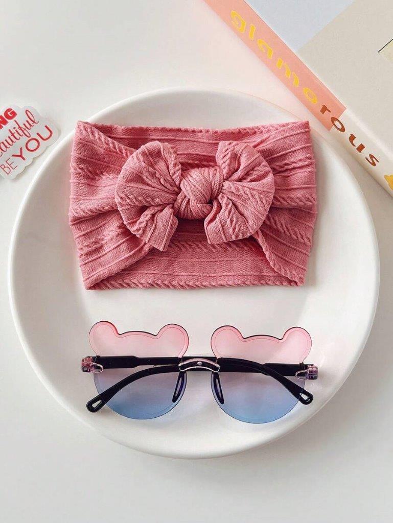 Kids Character Sunglasses With Headband Set