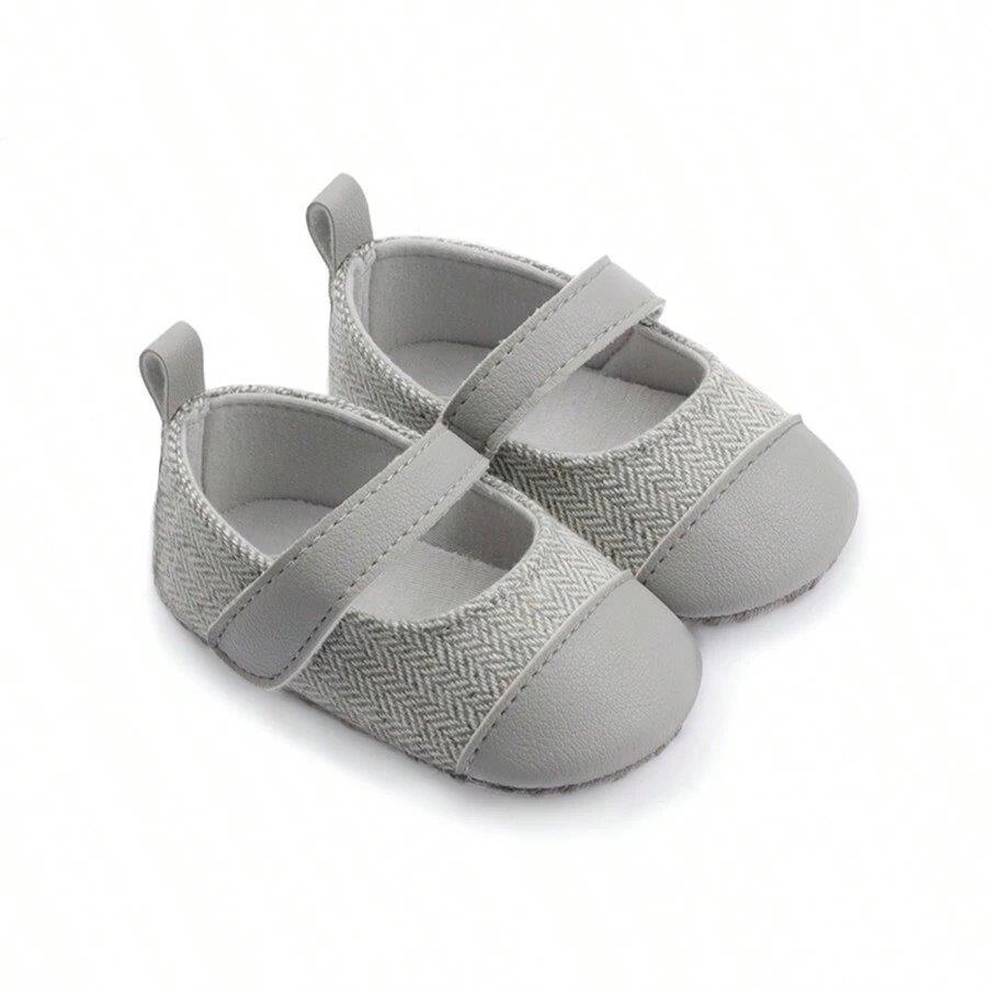 Baby Grey Pattern Flats