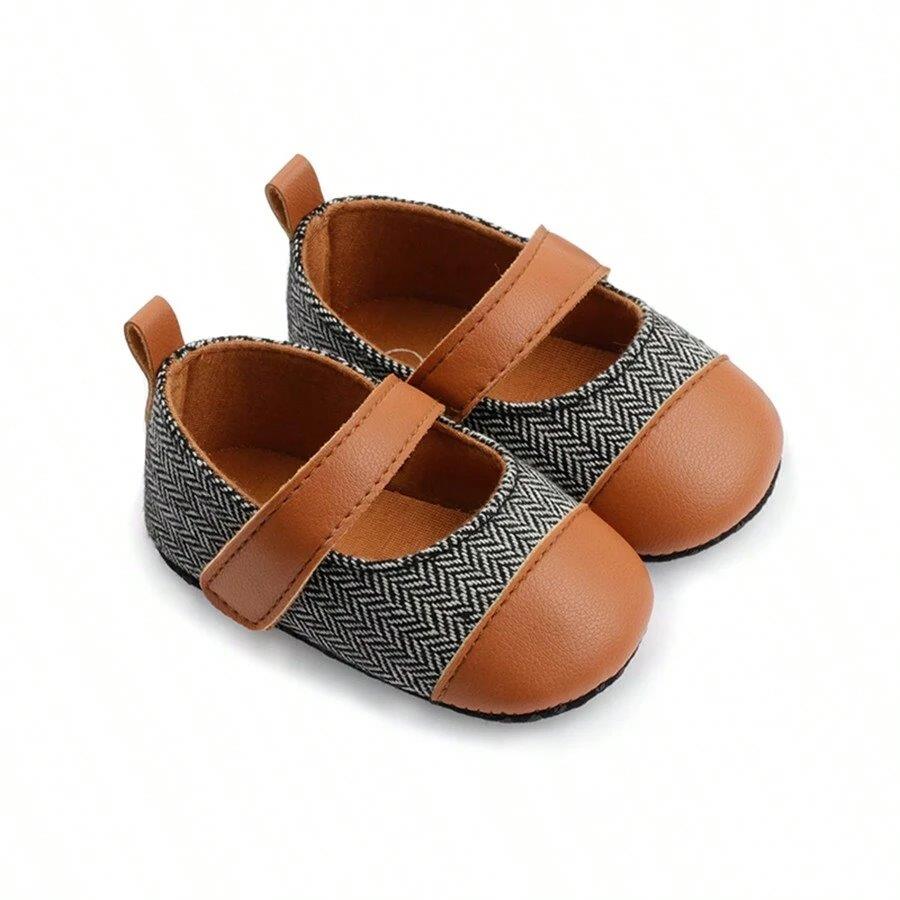 Baby Brown Pattern Flats