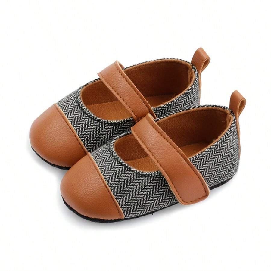 Baby Brown Pattern Flats