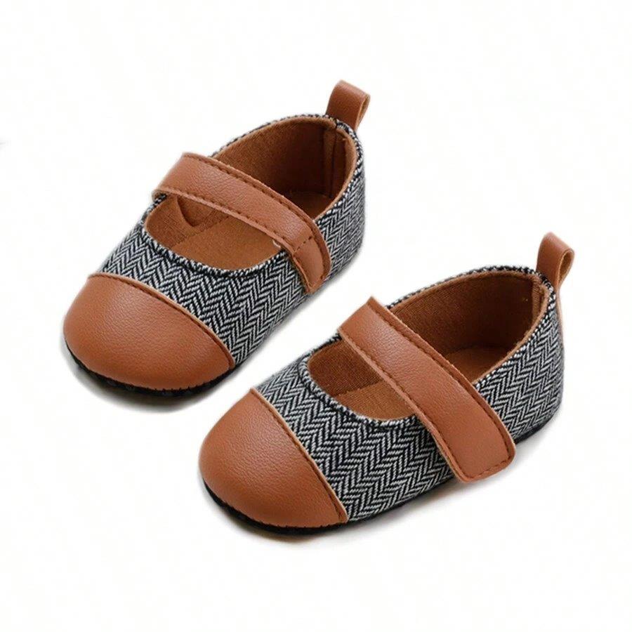 Baby Brown Pattern Flats