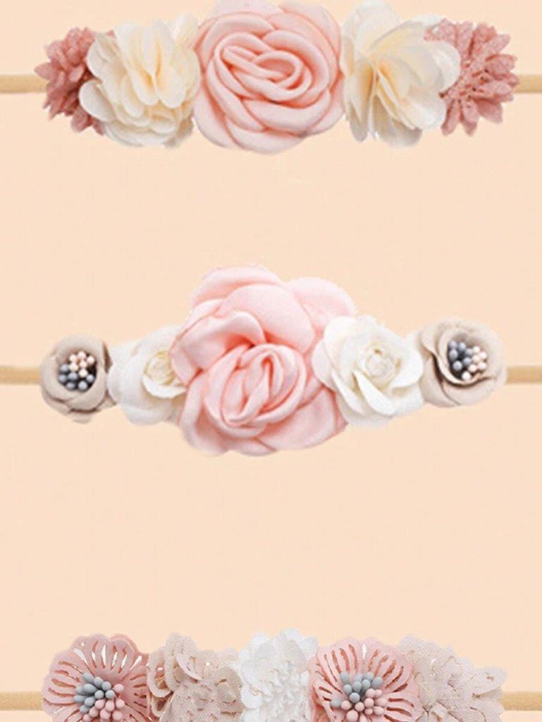 Baby 3 Piece Headband Set Mix 4
