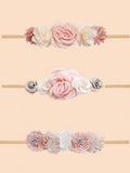 Baby 3 Piece Headband Set Mix 4