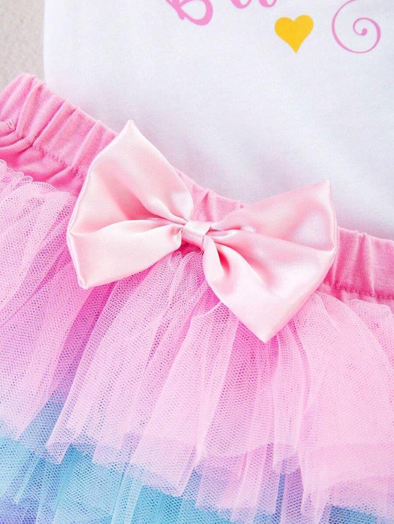 Baby One Year old Princess Tutu Birthday Outfit
