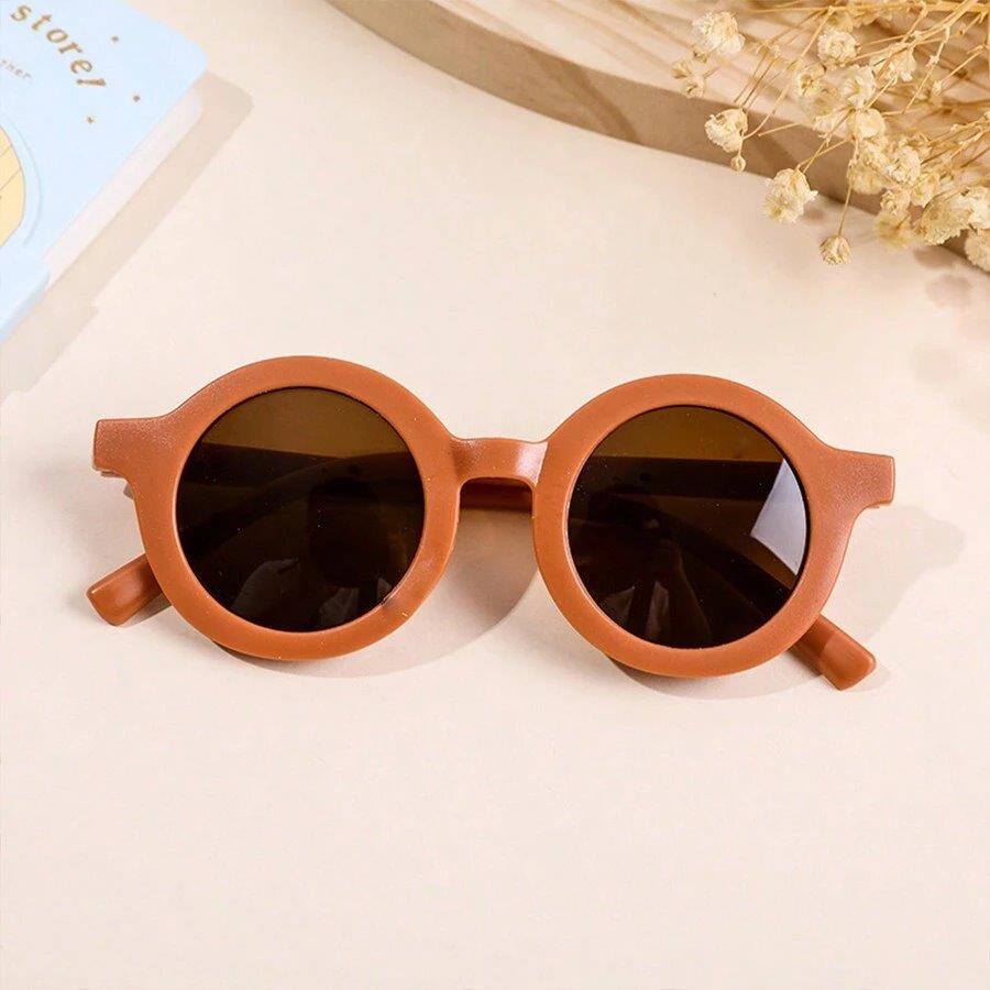 Kids Unisex Sunglasses Orange