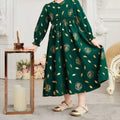 Toddler Girls Gold Rose Dress