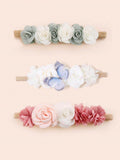 Baby 3 Piece Headband Set Mix 3