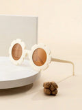 Kids Sunflower Sunglasses Beige