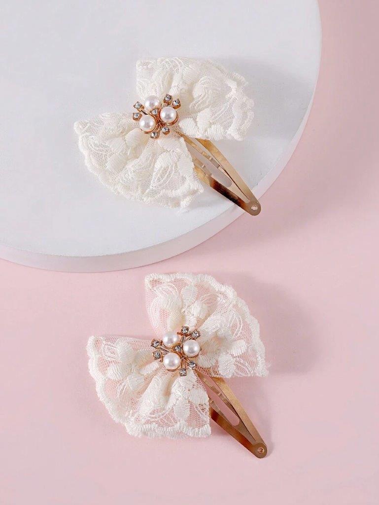 2 Piece Bow Knot Hair Clips