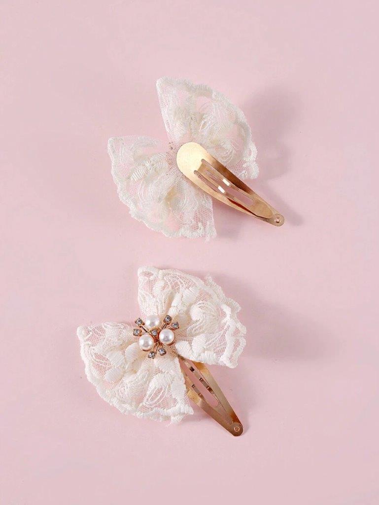 2 Piece Bow Knot Hair Clips