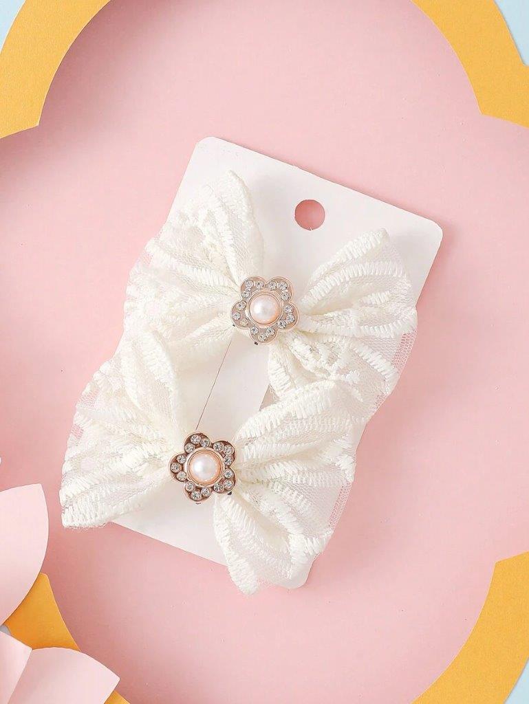 2 Piece Decor Hair Clips Set