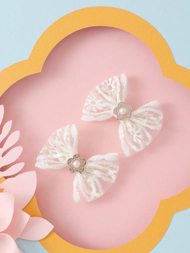 2 Piece Decor Hair Clips Set