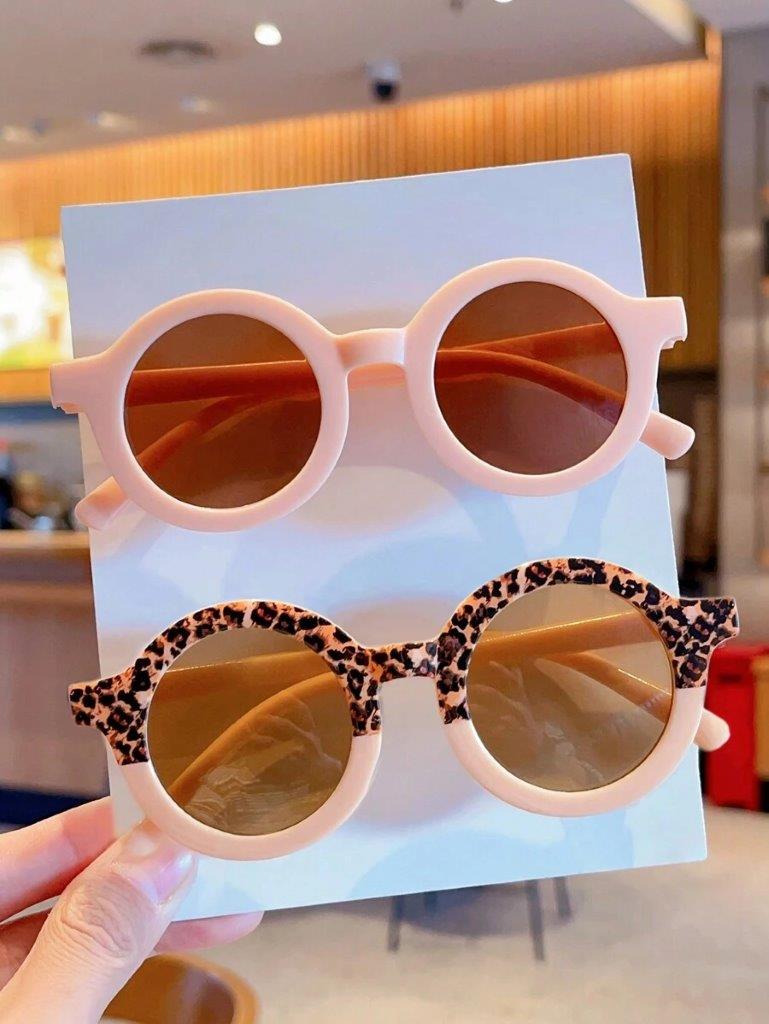 Kids Pink 2 Piece Set Sunglasses