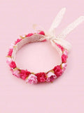 Baby Flower Headband Hot Pink