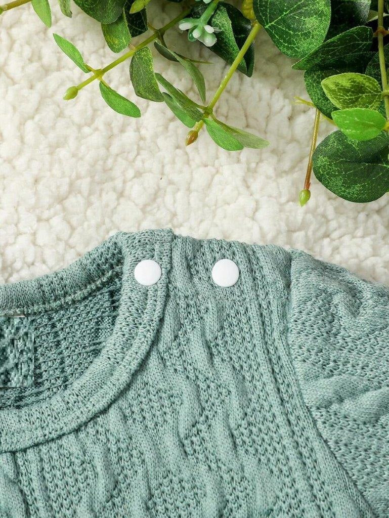 Baby Textured Teddy Pocket Romper