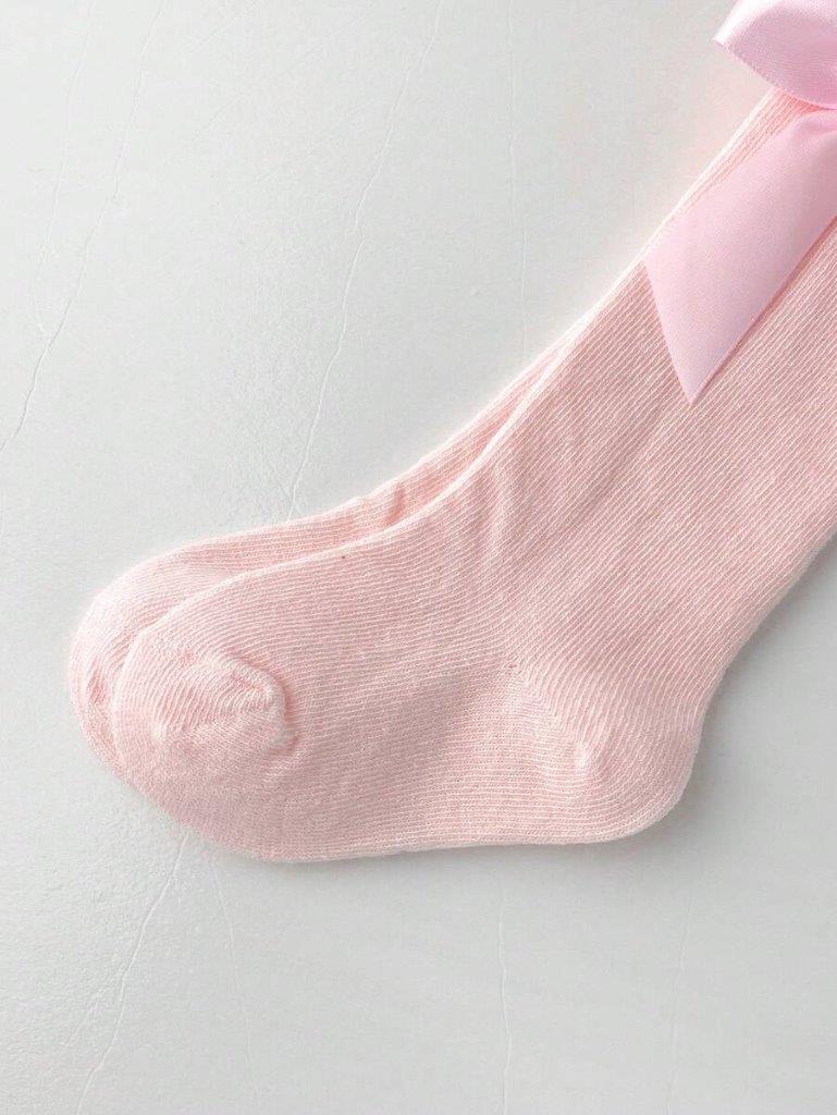 Baby Over The Knee Socks Pink 0-1 Years